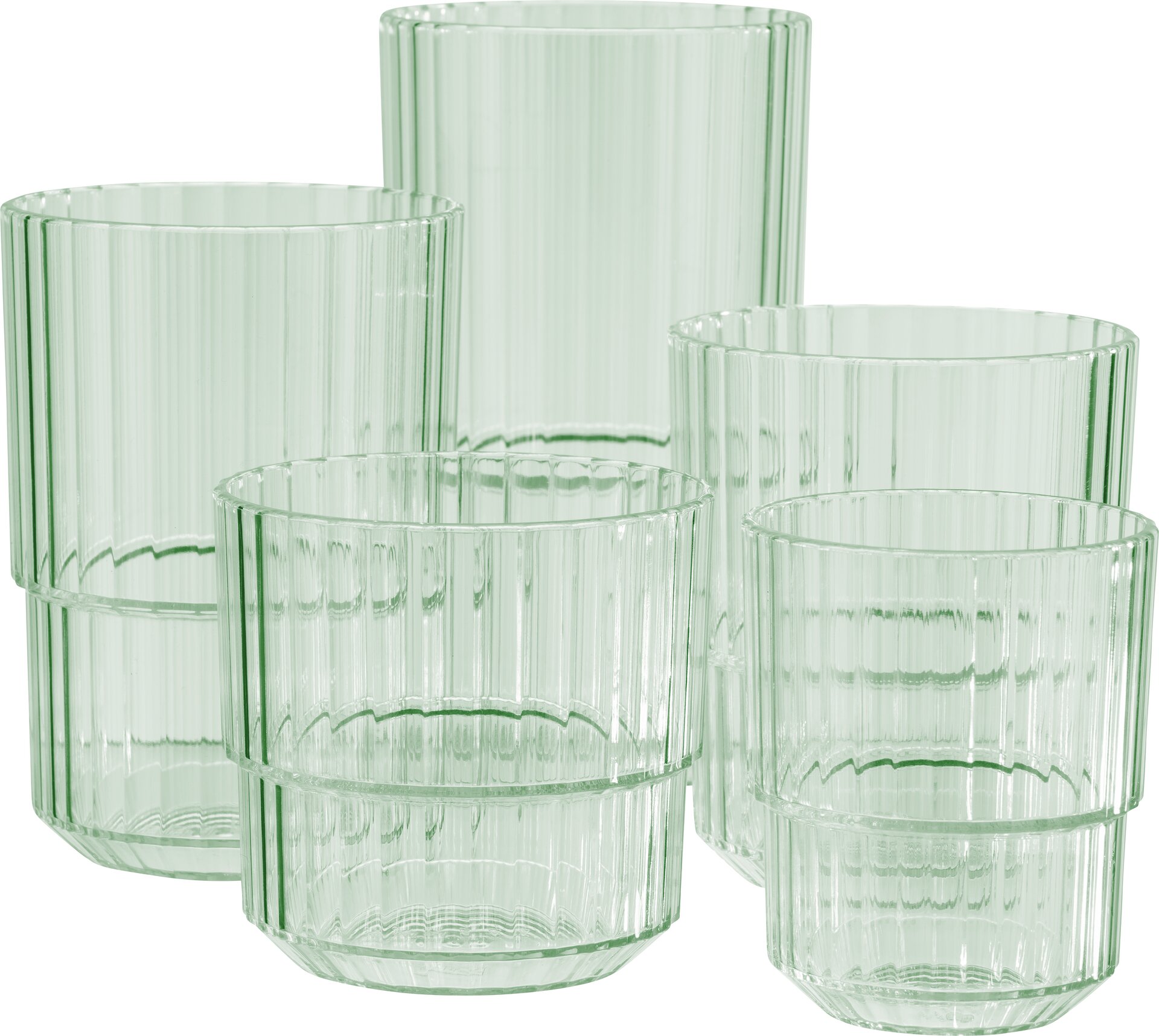Trinkbecher 0,15 l / 65 mm Tritan light green Linea
