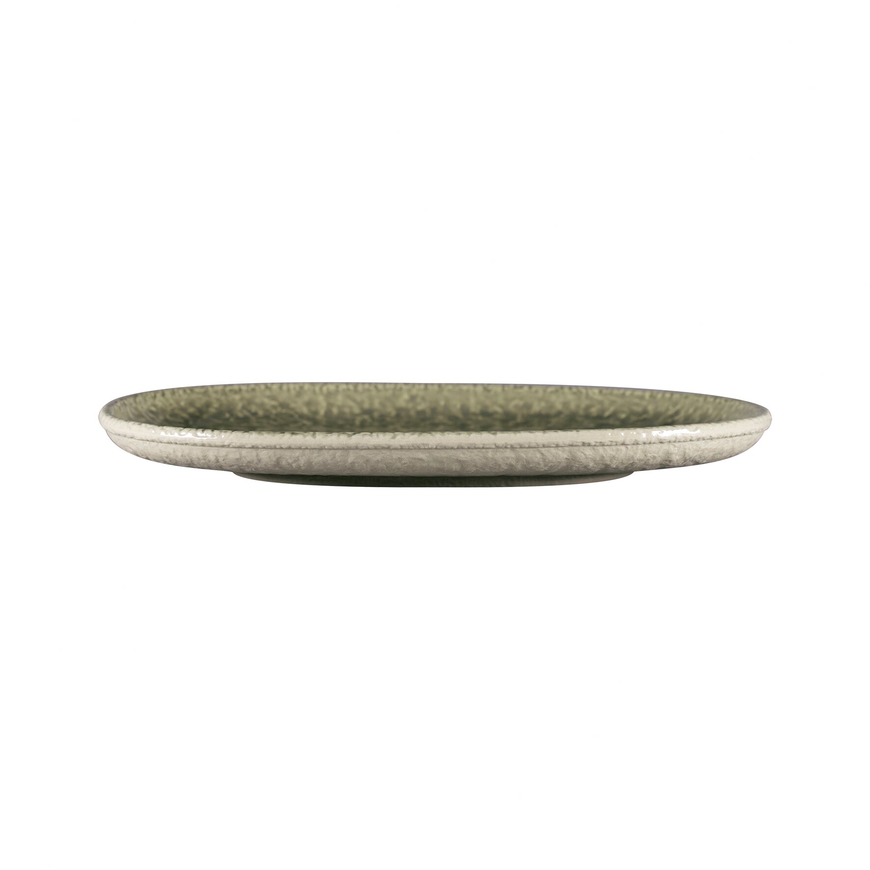 Coupplatte oval 250 x 190 mm Steel grey Krush Steel Grey