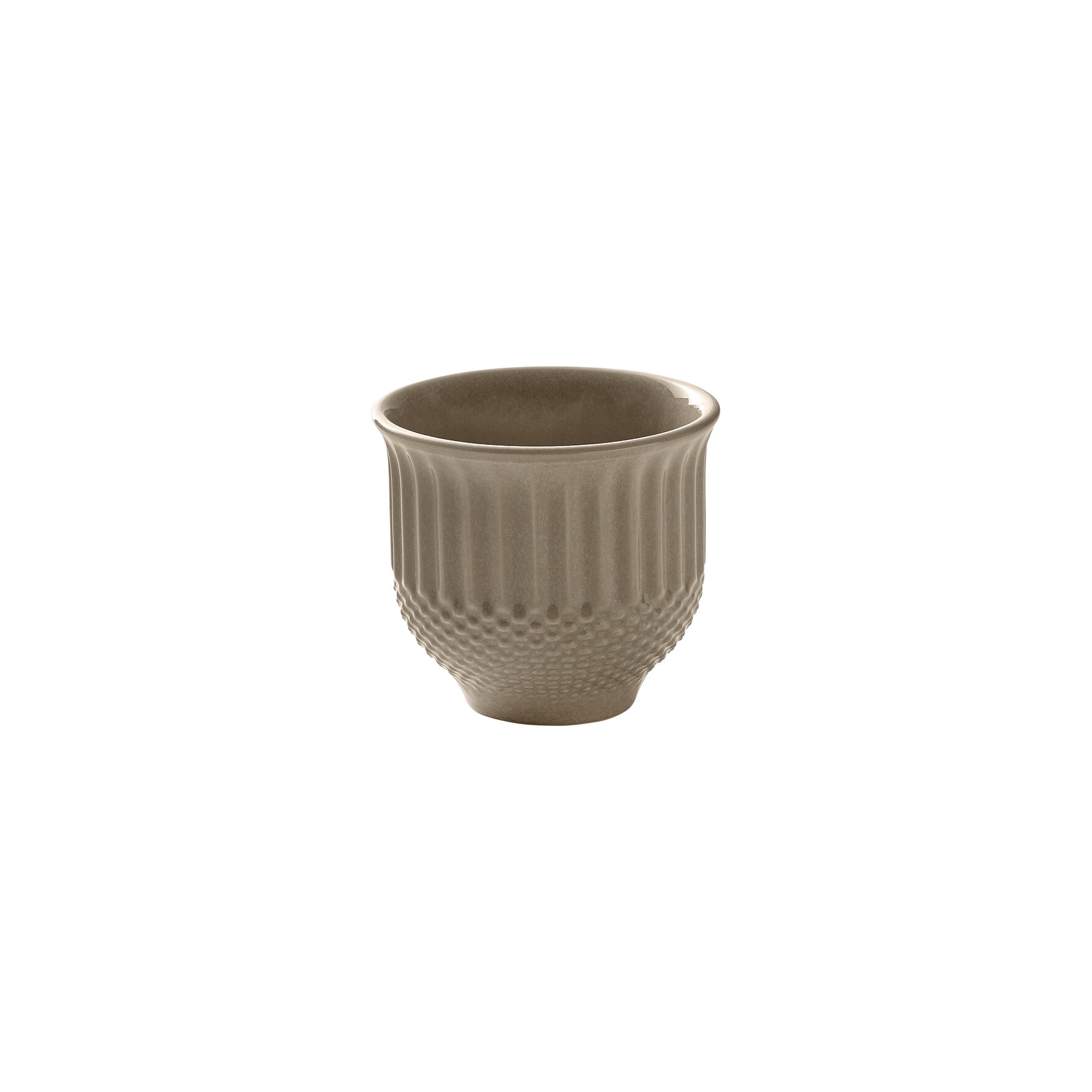 Becher Relief 90 mm / 0,30 l almond Pine