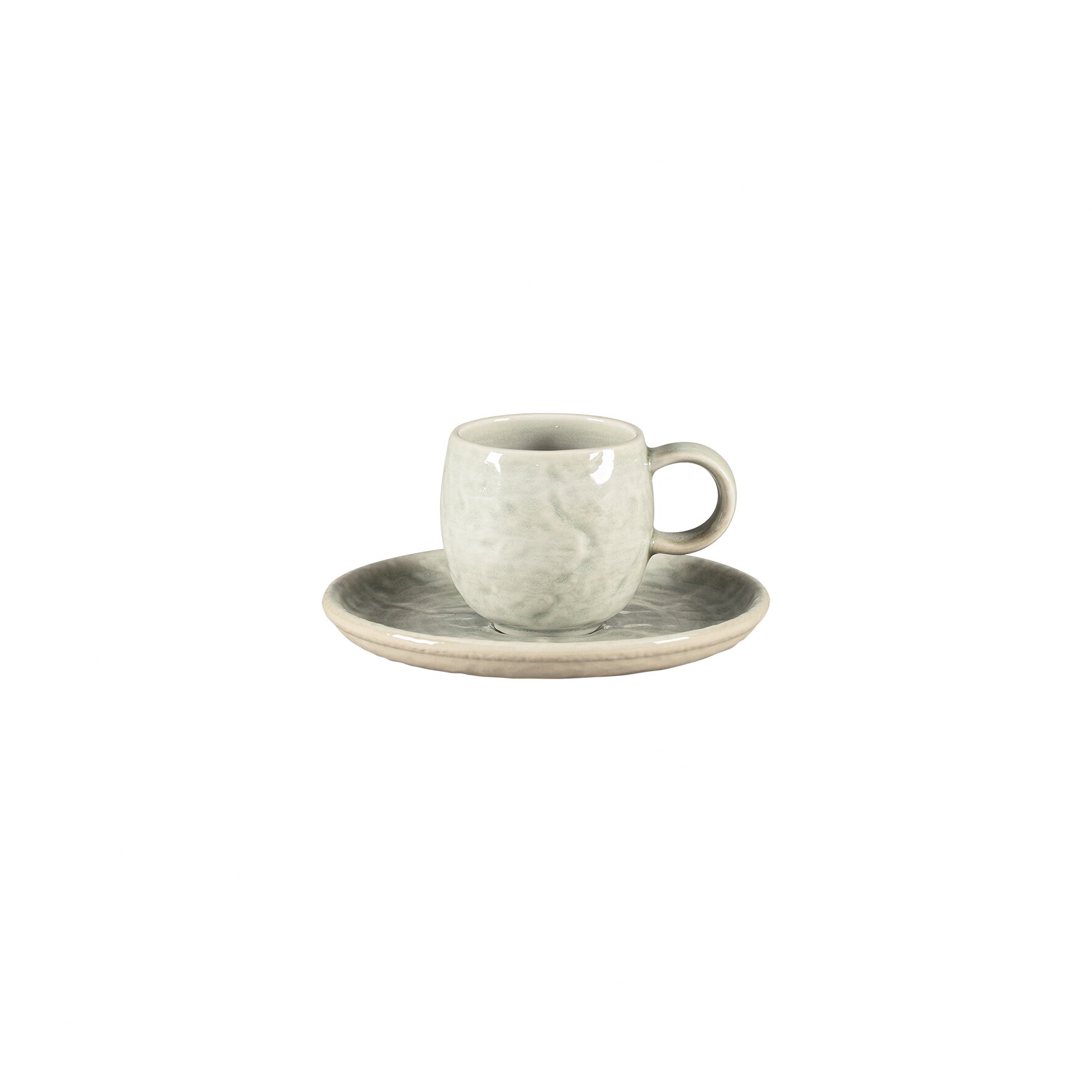 Untertasse rund 130 mm Celadon green Krush Celadon Green