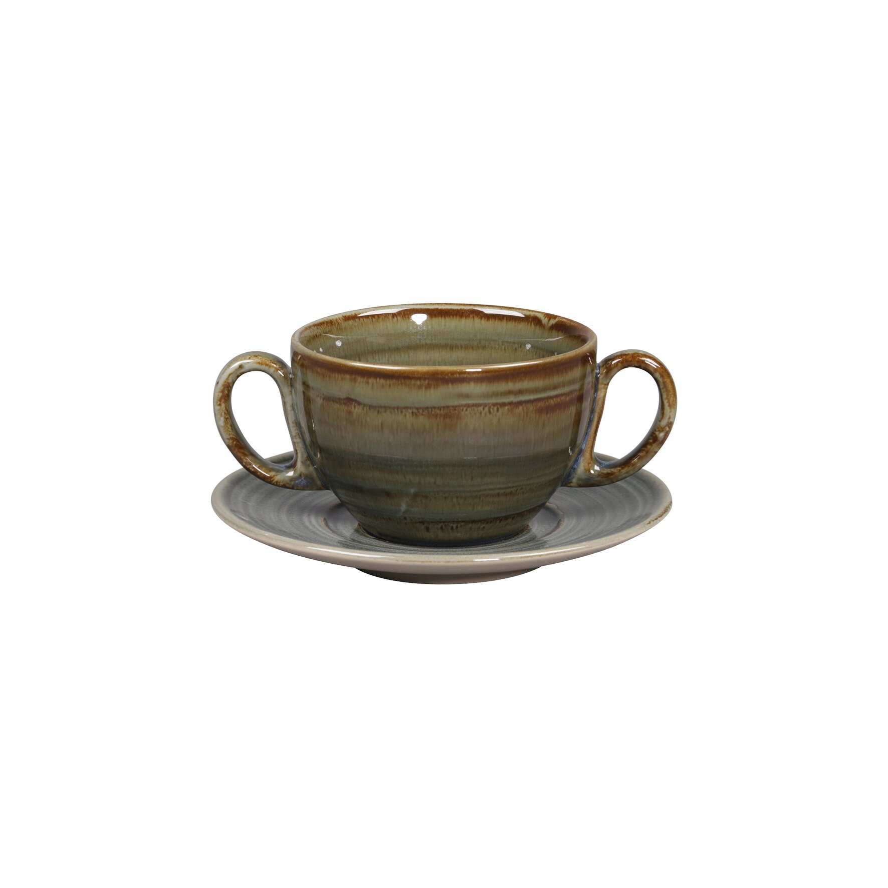 Kaffeeuntertasse 155 mm peridot green Spot Peridot Green