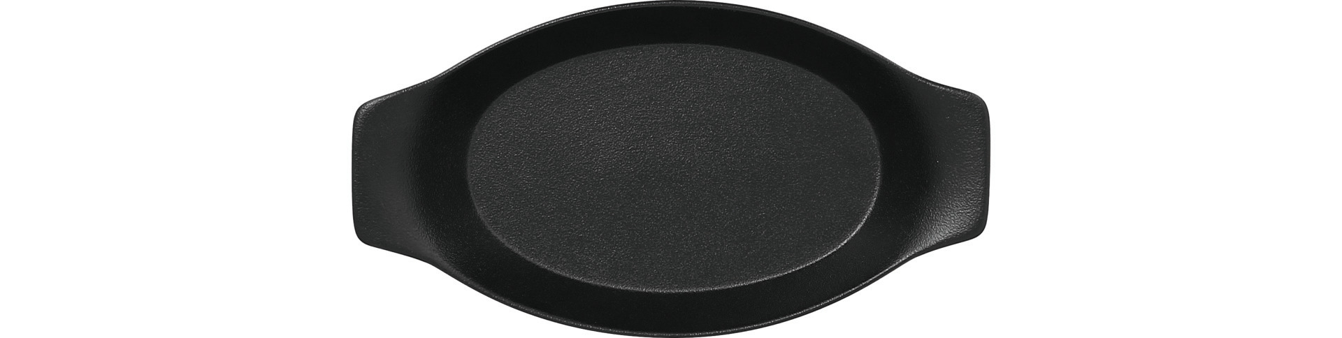 Schale oval mit Griffen 250 x 140 mm / 0,42 l volcano