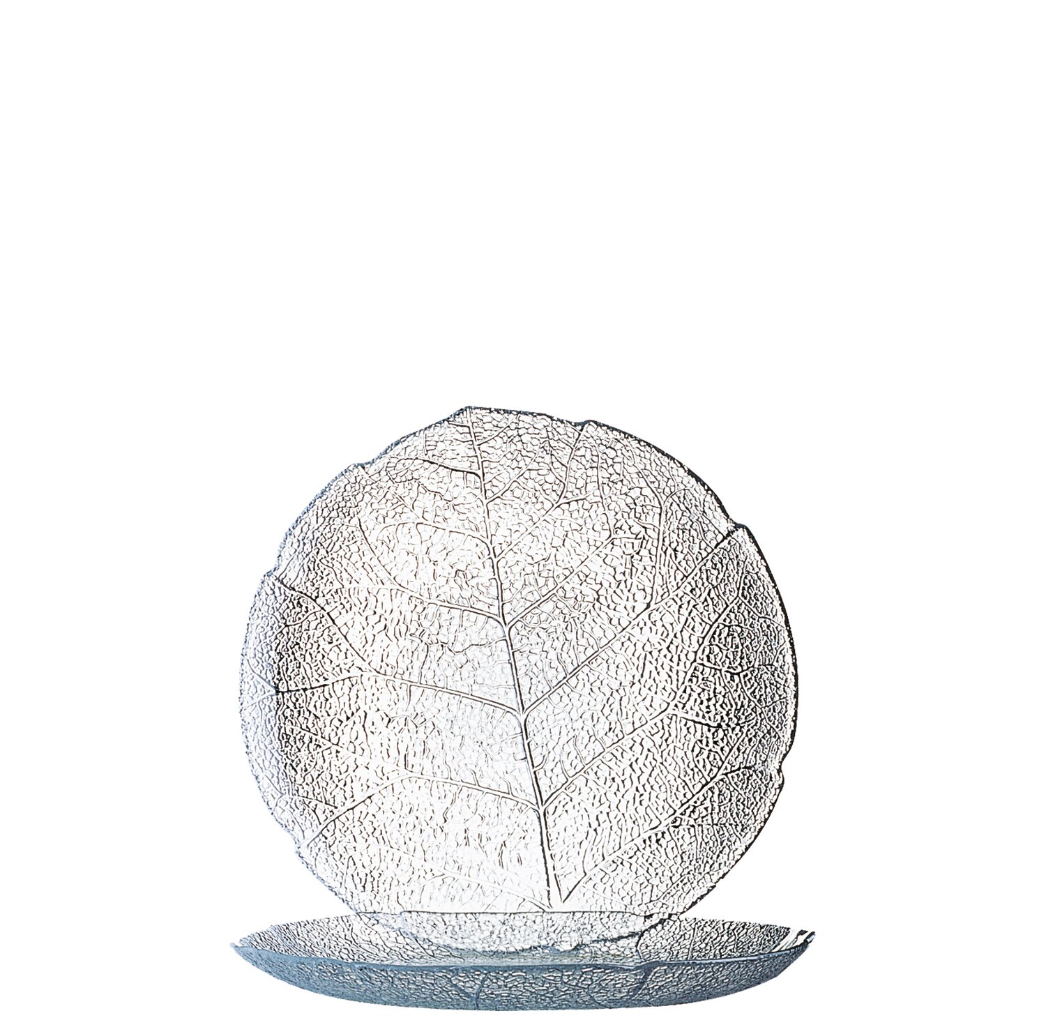 Teller flach 190 mm transparent