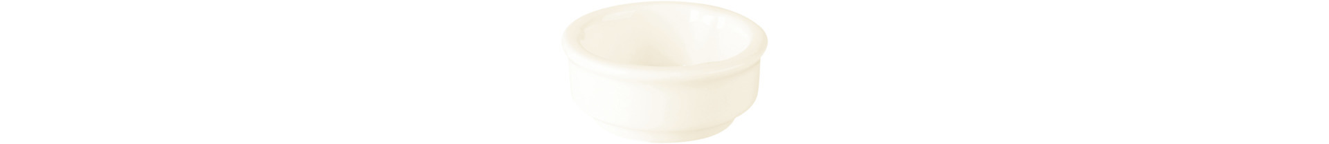 Butterschälchen stapelbar 70 mm / 0,06 l creme