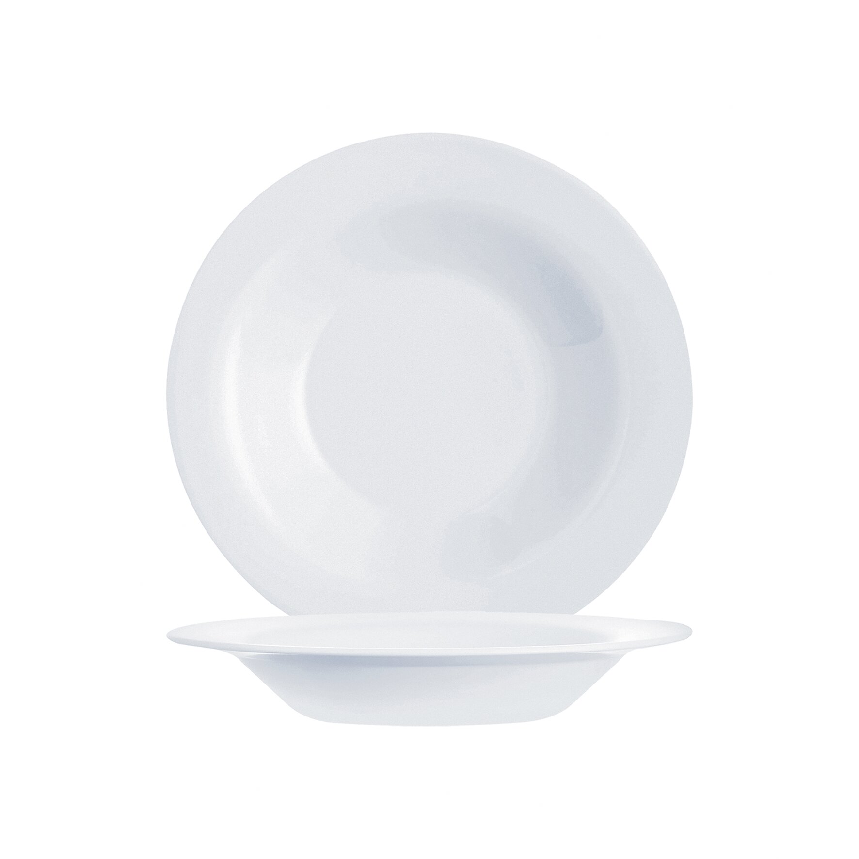 Teller tief 219 mm / 0,35 l weiß Intensity White
