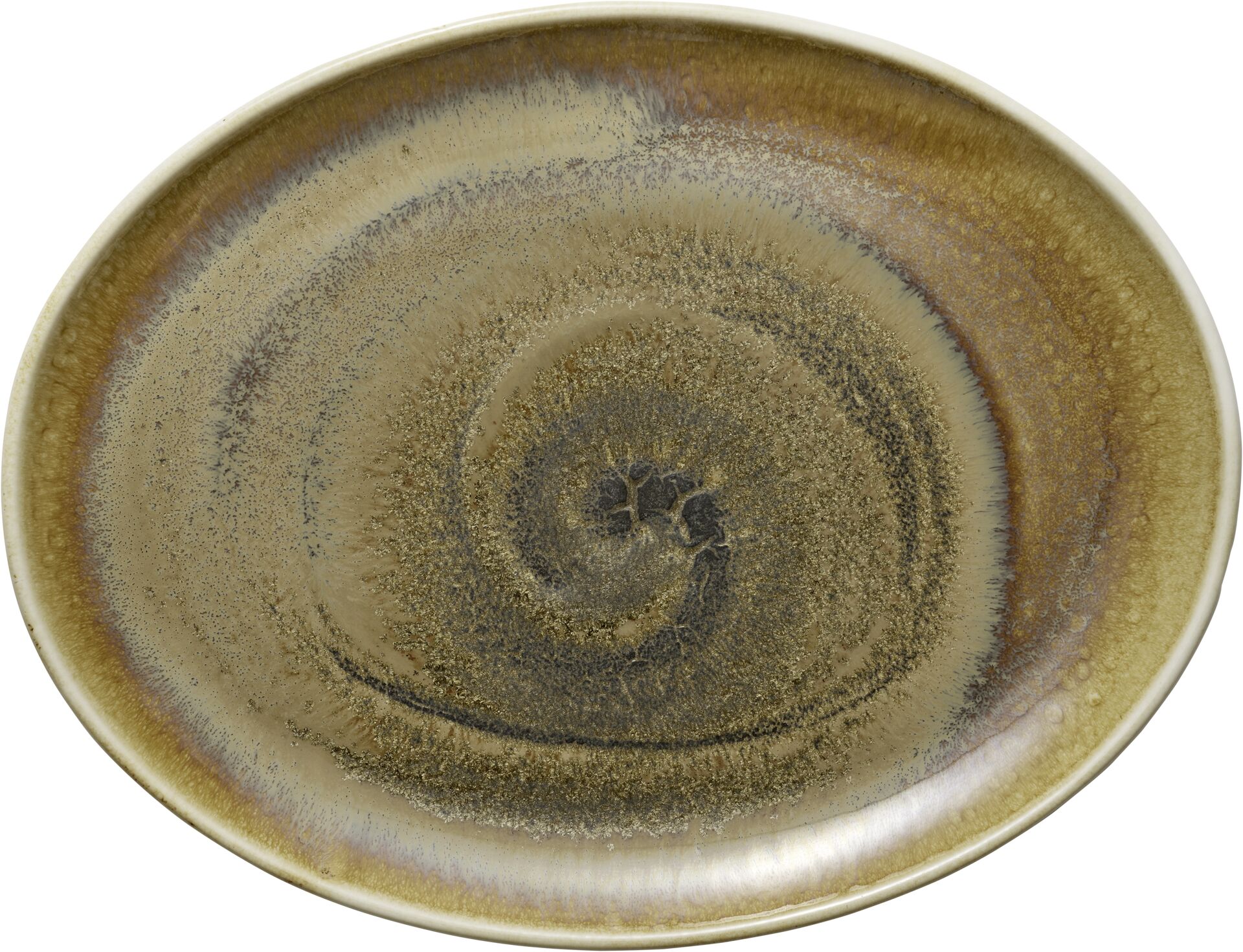 Porzellanserie "Heart & Soul" Cumin Platte Coup oval 31x24cm "Heart & Soul" Cumin