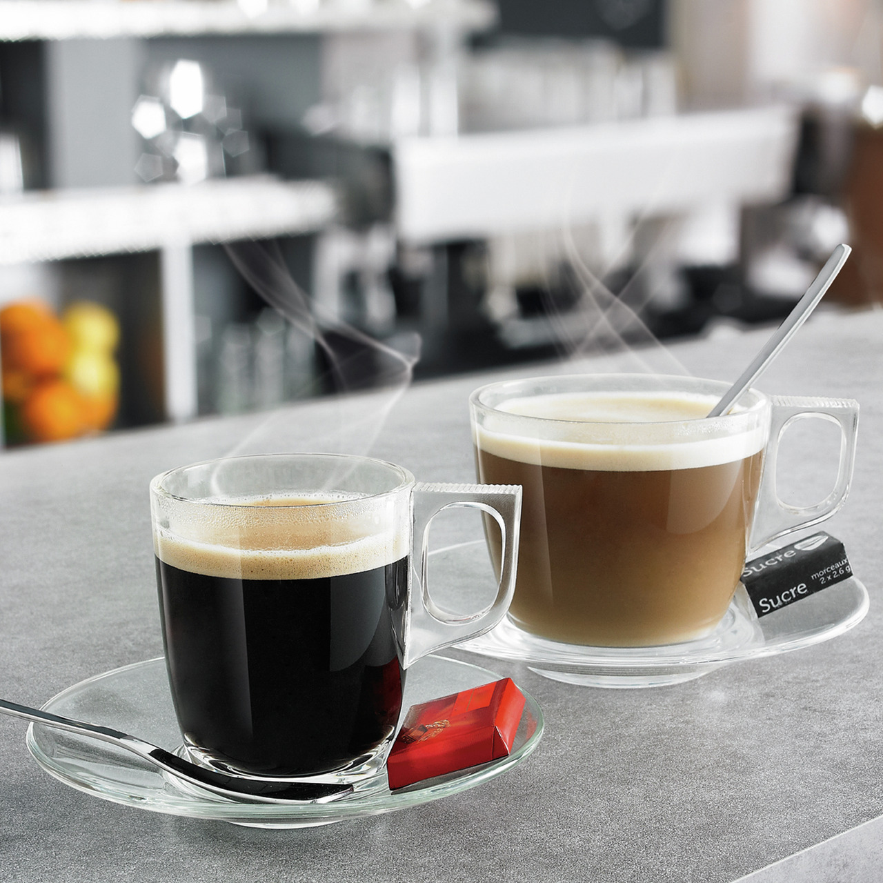 Tasse stapelbar 58 mm / 0,09 l transparent