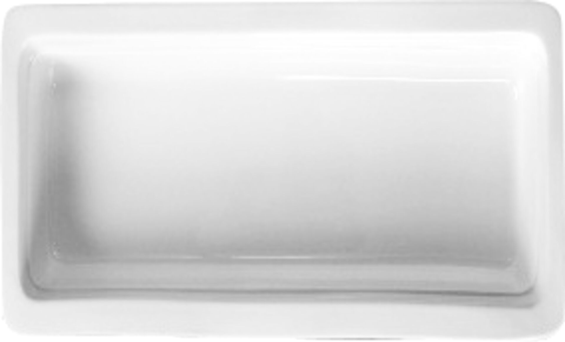 GN-Behälter Porzellan 1/4 65mm tief