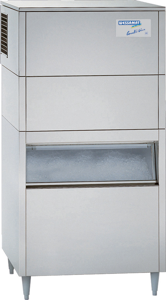 Eiswürfelbereiter W 120 CW / 126,00 kg/ 24 h/ 130,00 kg Vorrat / Wasserkühlung