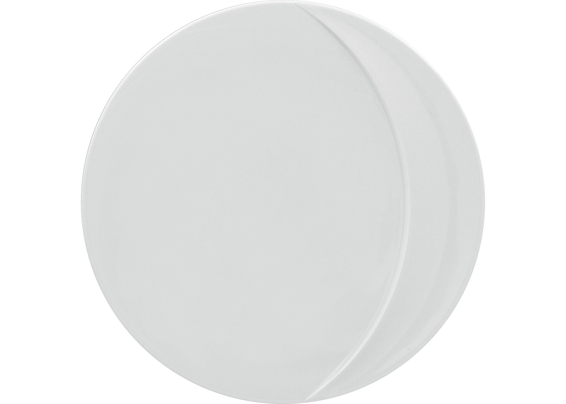 Teller flach 310 mm plain-white Moon