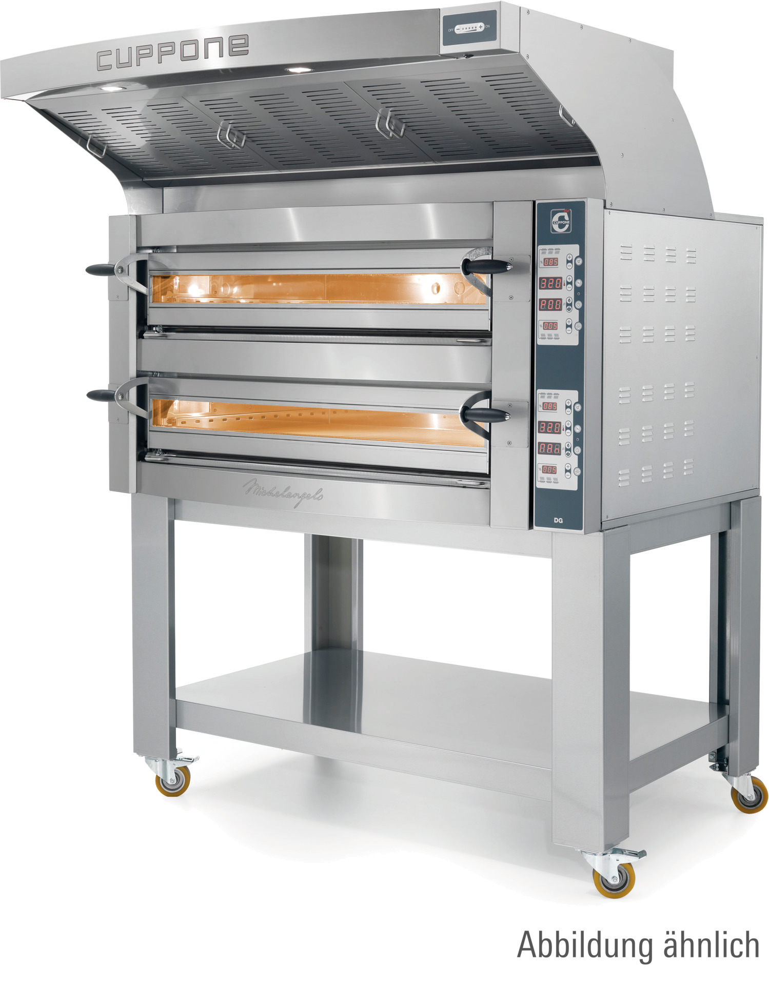Elektro-Einkammer-Backofen digitale  Ausführung / Backkammer 720x1080x140 mm