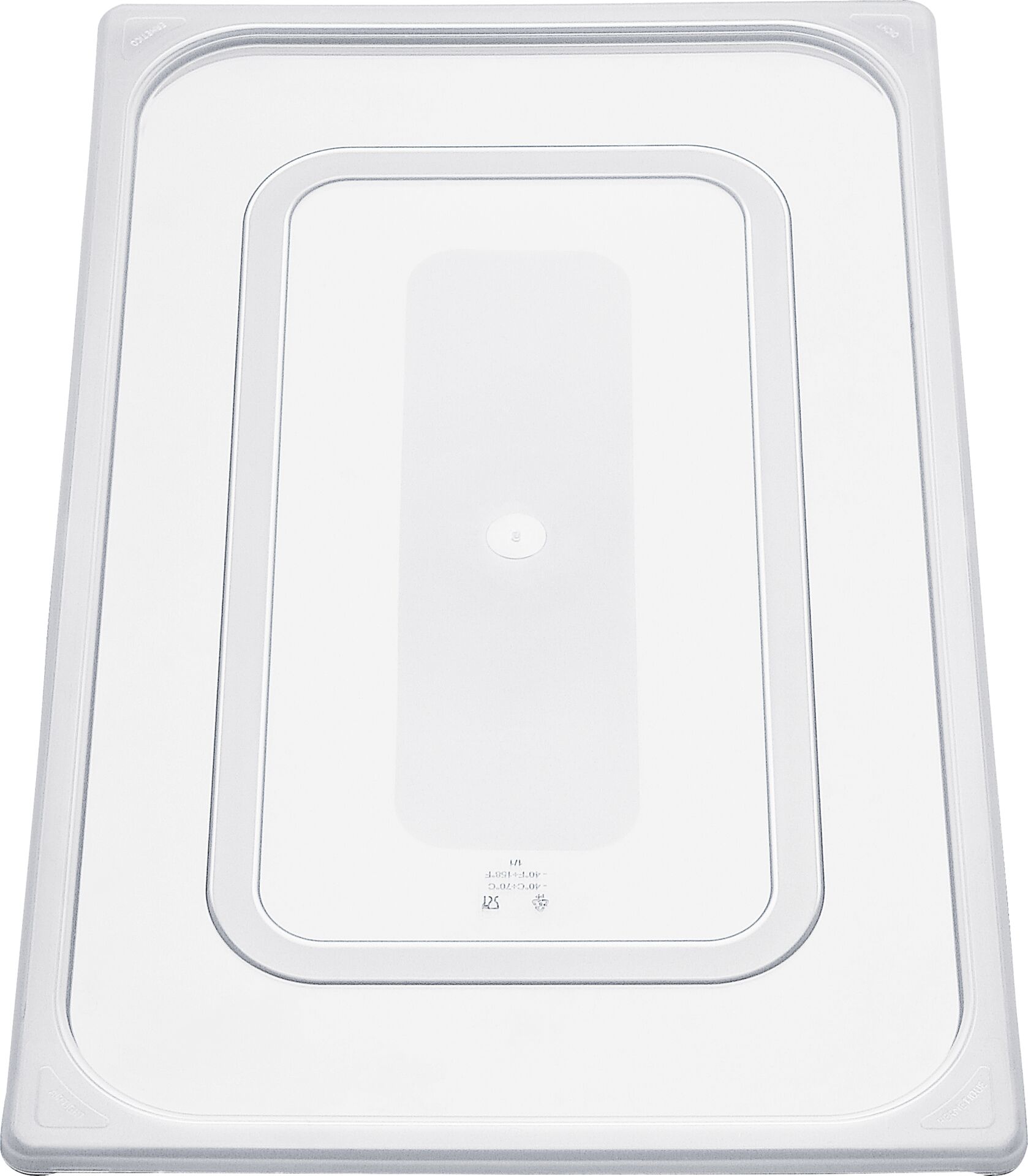 GN-Deckel 1/3 ohne Löffelausschnitt Polycarbonat
