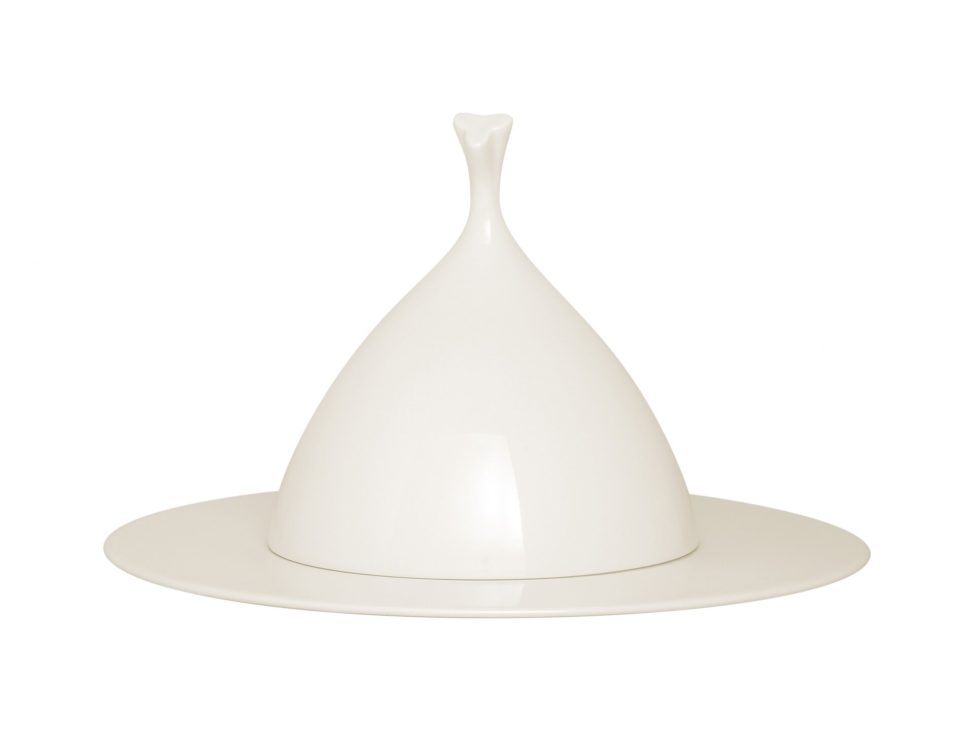 Cloche Clover 180 mm weiß