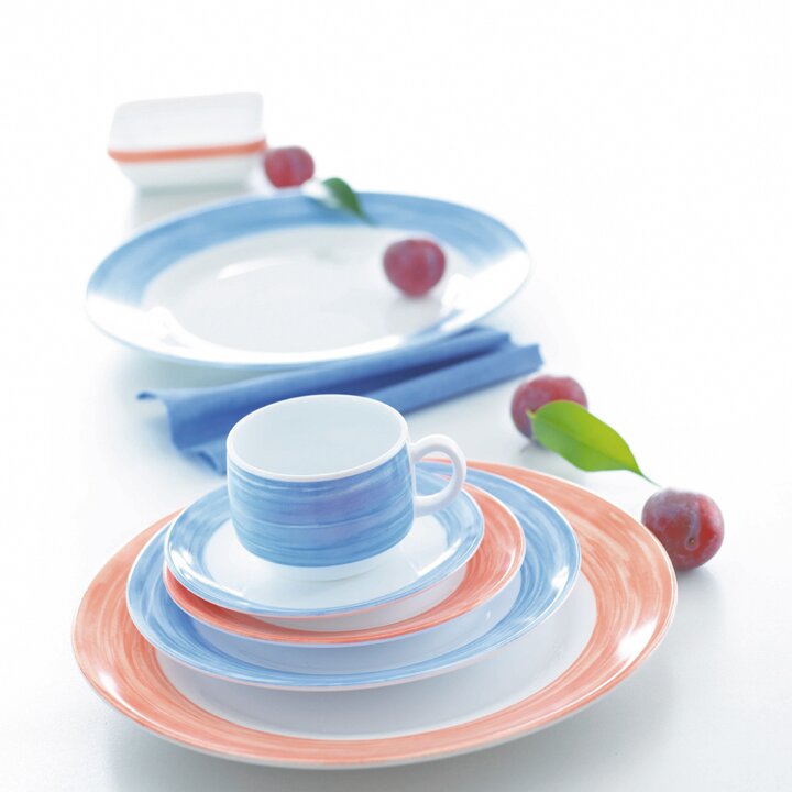 Gastronomie Tasse stapelbar 78 mm / 0,19 l blau