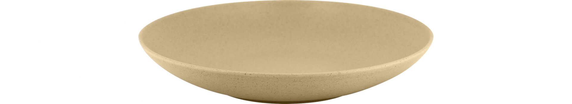 Coupteller tief 230 mm almond