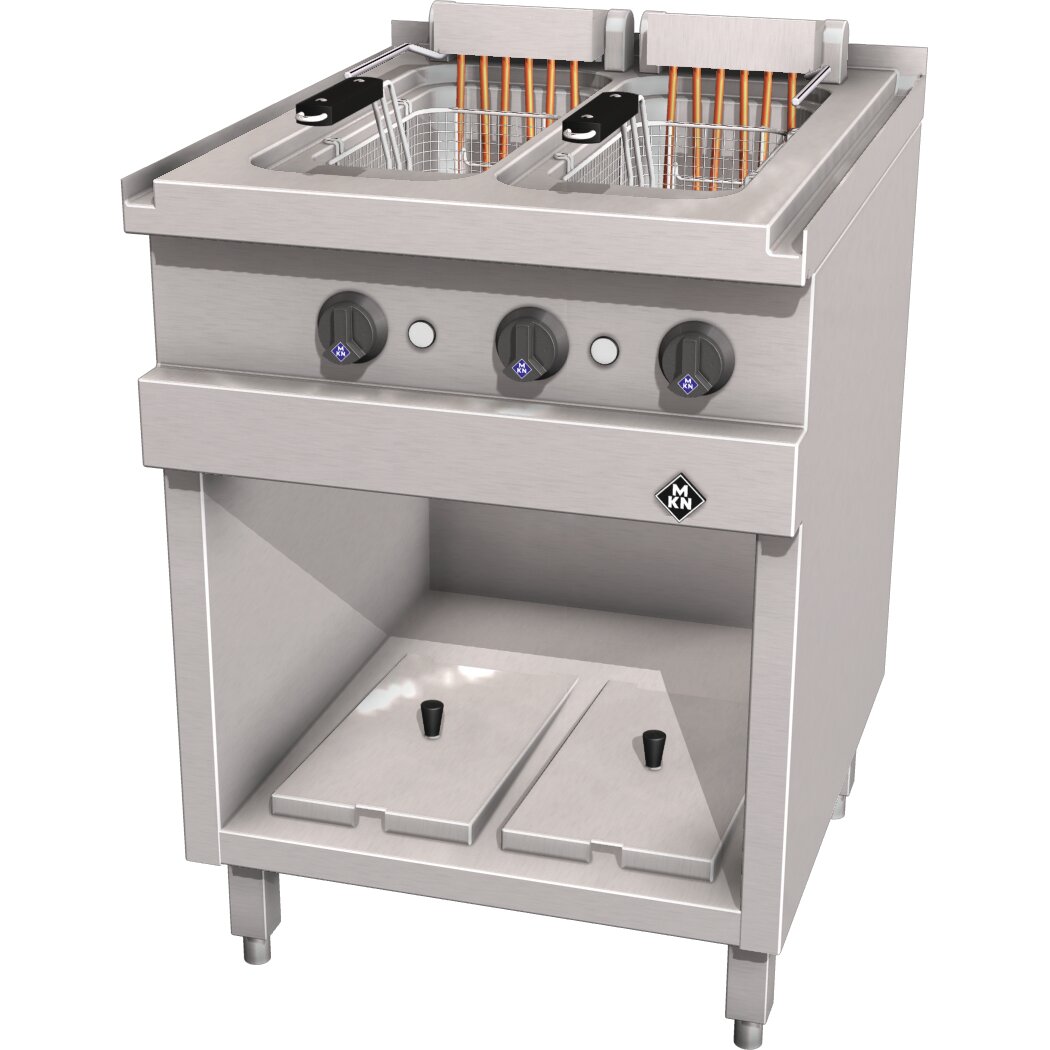 Elektro-Fritteuse 2 x 12,50 l /London II 12,00 kW /600 x 700 x 700 mm/Optima 700