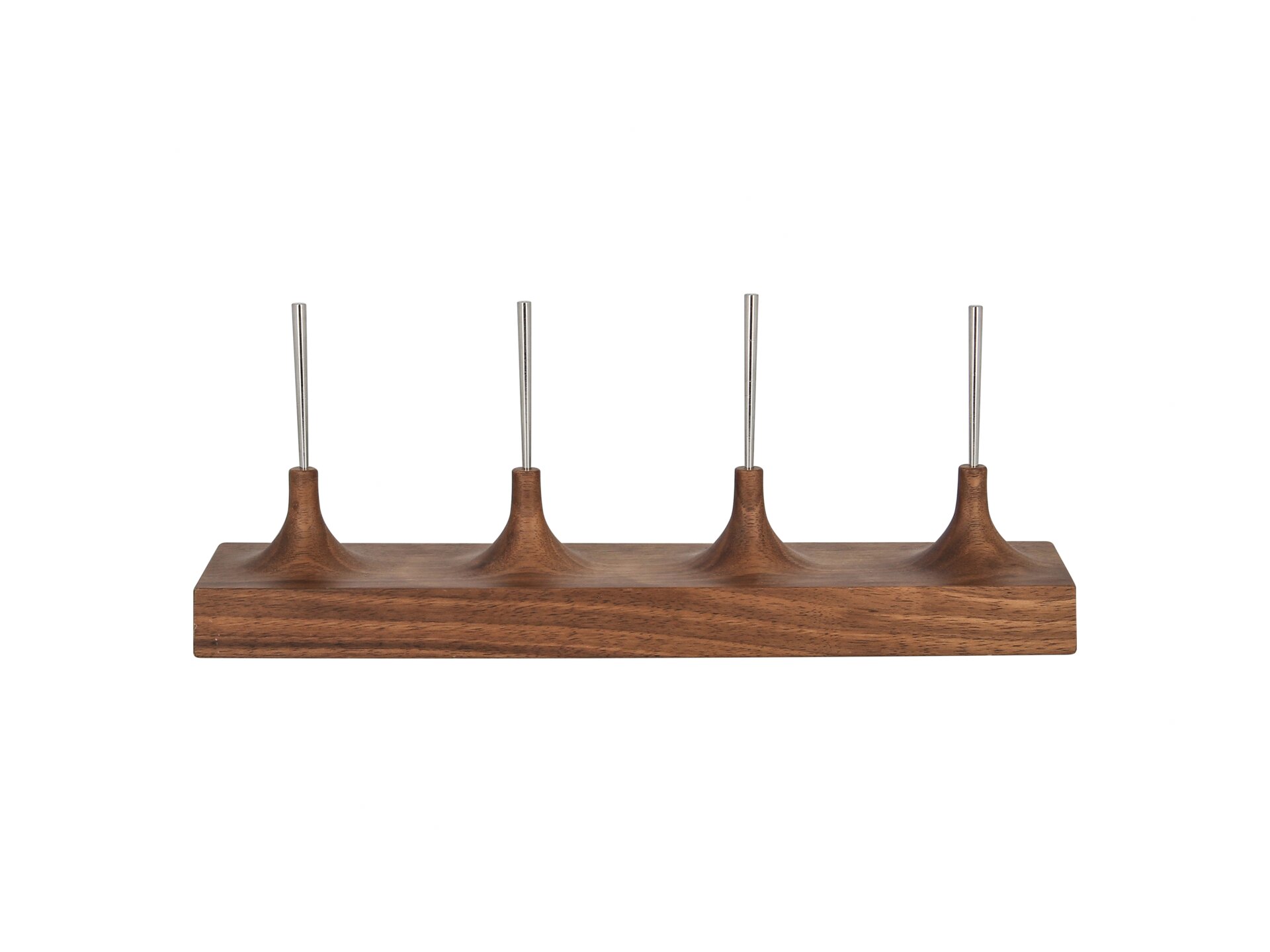 Holzbasis rechteckig mit 4 Löcher 288 x 73 mm