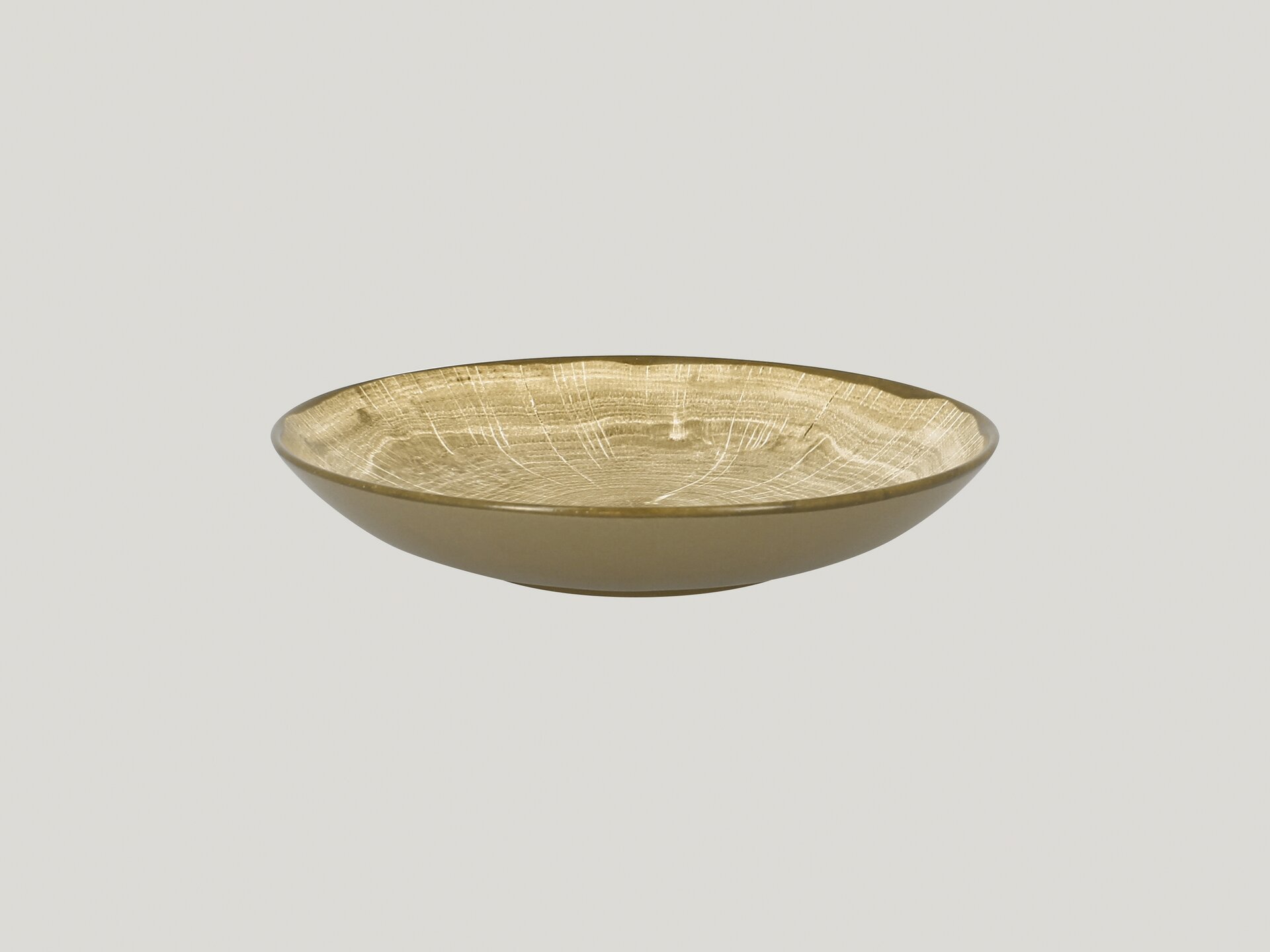 Coupteller tief 230 mm / 0,69 l moss-green Woodart