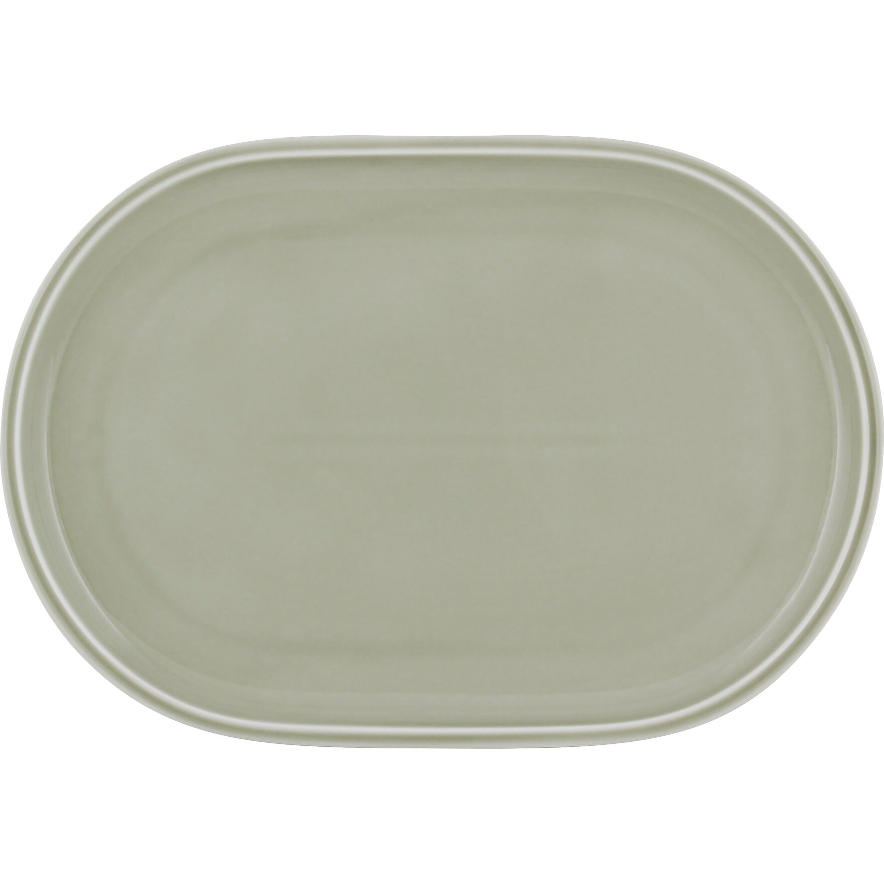 Coupplatte oval 360 x 235 mm Steam