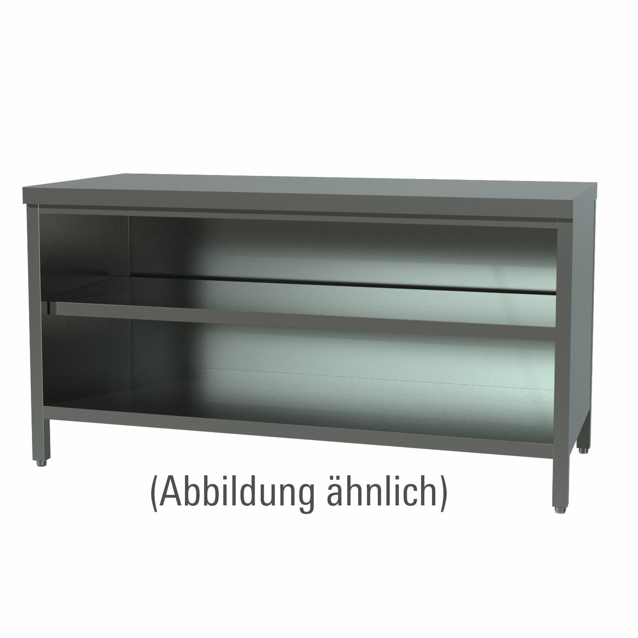 Arbeitsschrank offen ohne Aufkantung 2000 x 700 x 850 mm
