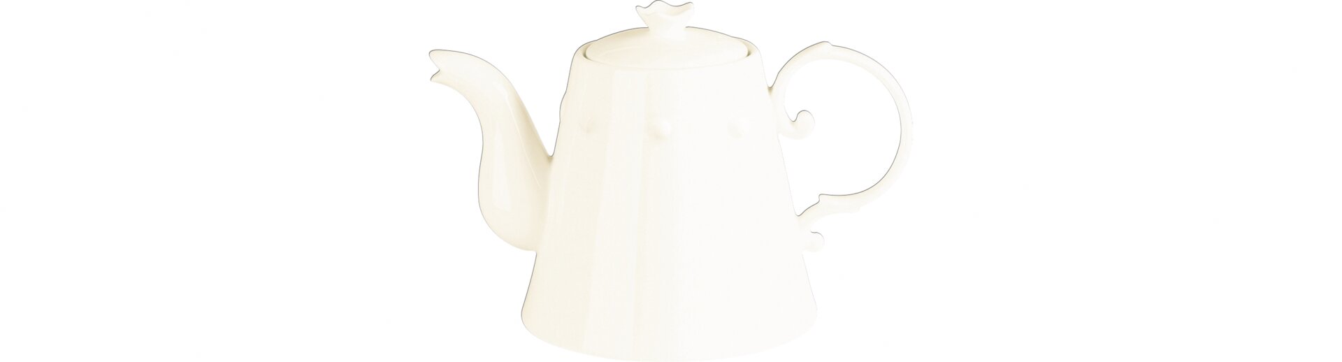 Teekanne mit Deckel Princess 1,50 l weiß