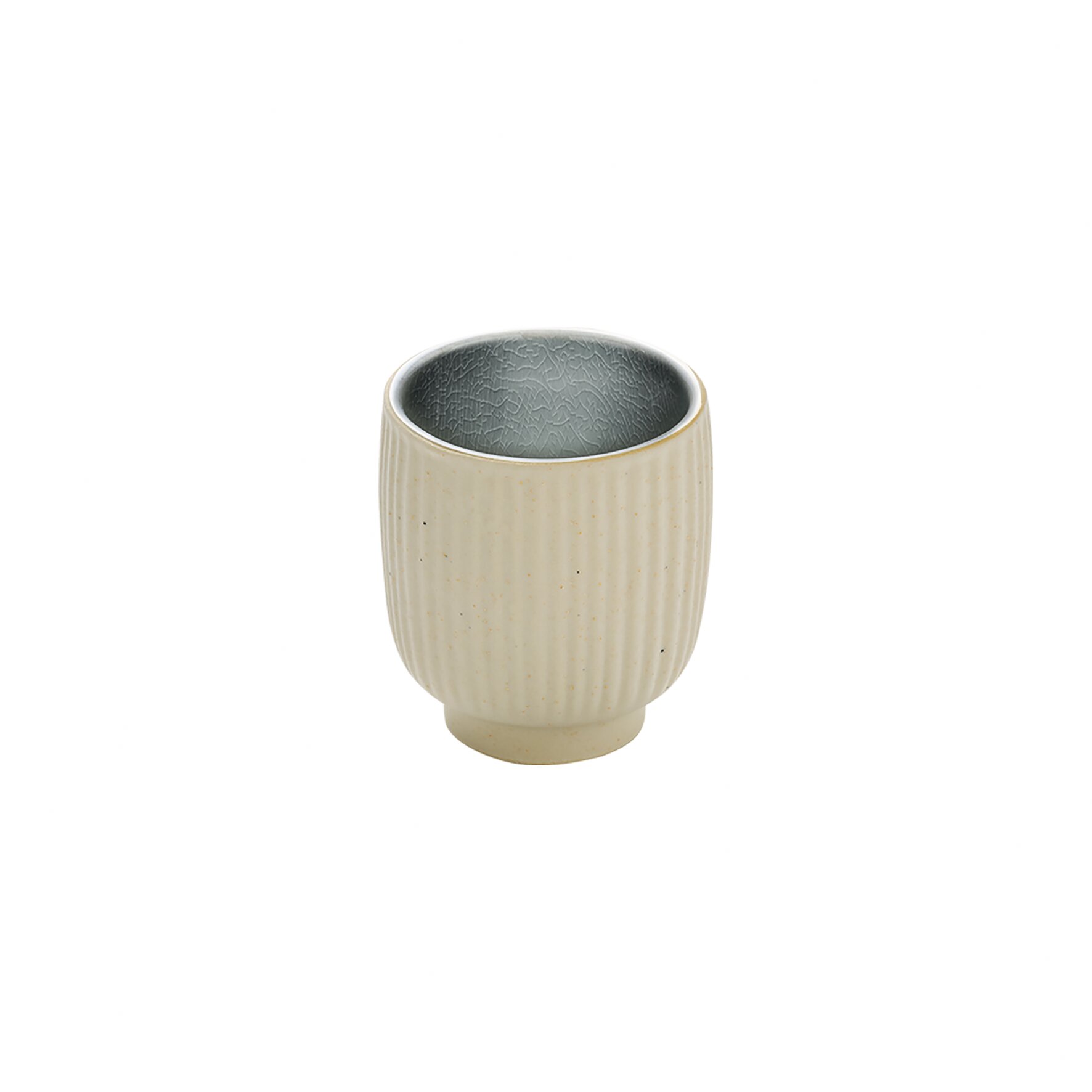 Espressotasse Relief 70 mm / 0,10 l grau Nara grau