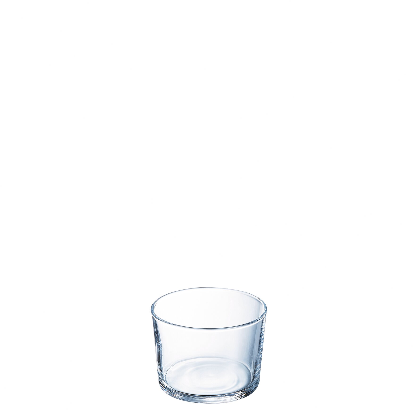 Chiquitoglas "FB23" 83 mm / 0,22 l transparent Cordoue