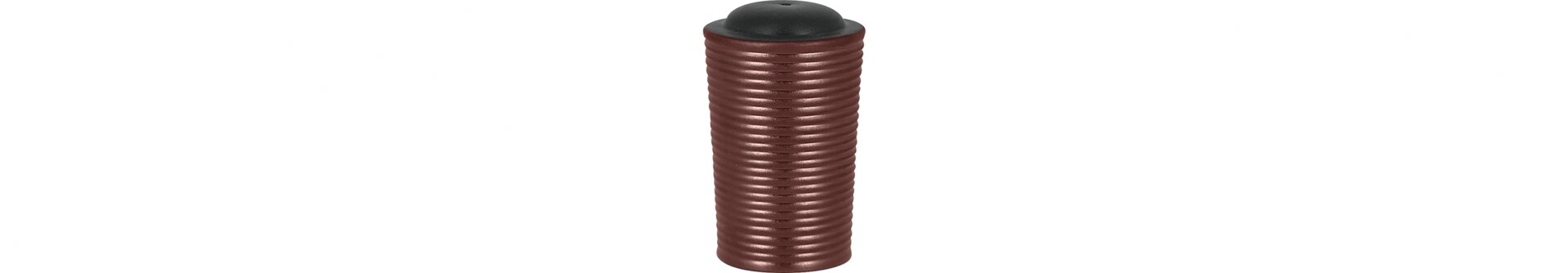 Pfefferstreuer 45 mm schwarz / bronze