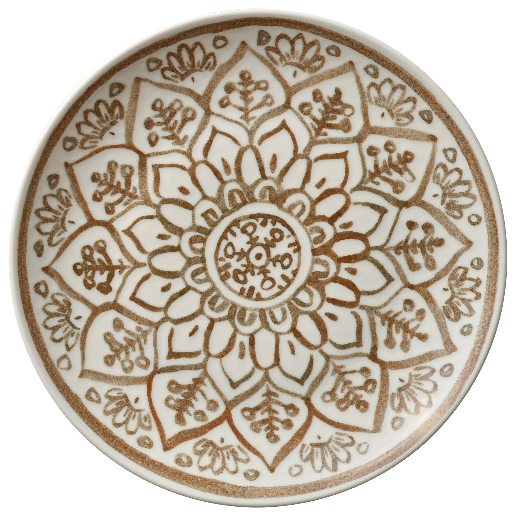 Coupteller flach rund 270 mm sienna Soulmate