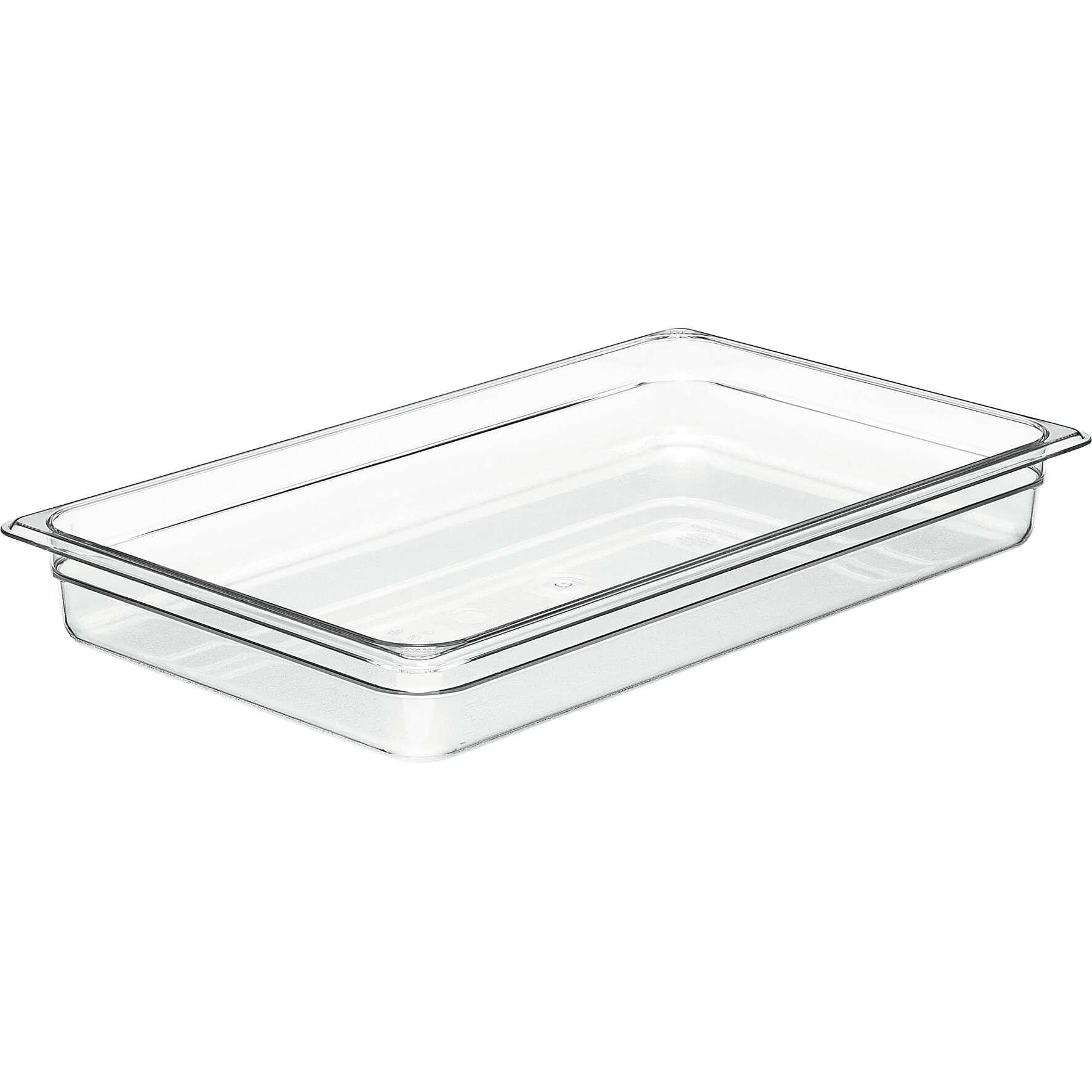GN-Behälter GN 1/1 530 x 325 x 65 mm Copolymer BPA-frei transparent black
