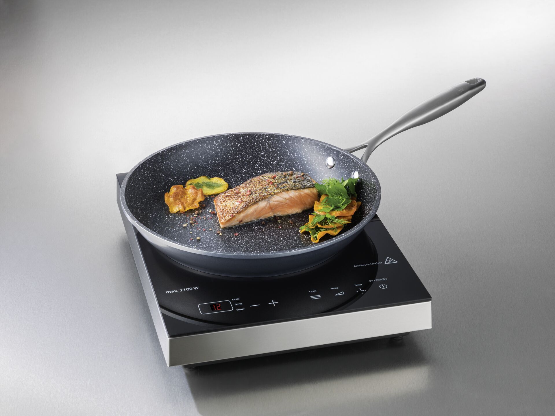 Bratpfanne "Gourmet" 24 cm H: 4,4 cm 1,5 l