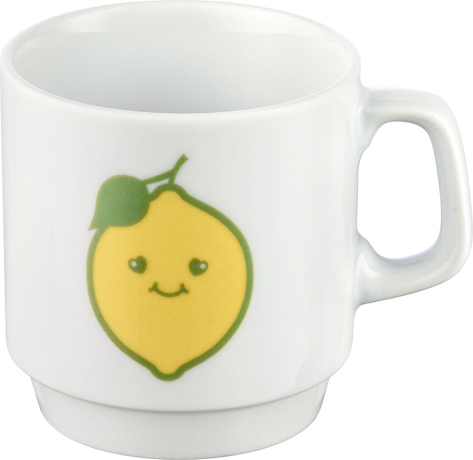 Tasse stapelbar 75 mm / 0,21 l Kids Fruits B1100