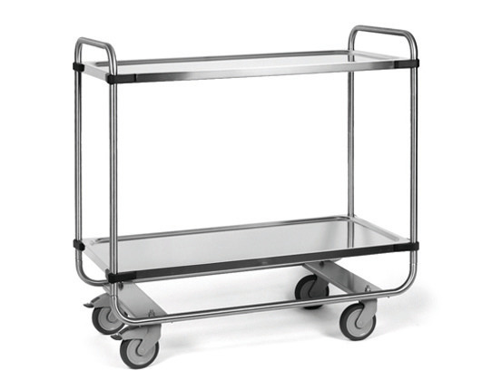Servierwagen 2 Borden 1000 x 600 mm /  Tragkraft 160 kg / 1035 x 635 x 1043 mm