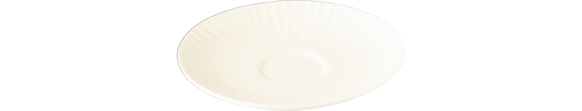 Untertasse 170 mm crème für Kaffeetasse MECU35
