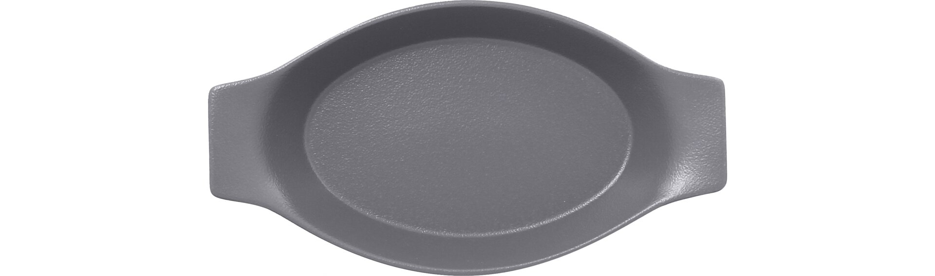 Schale oval mit Griffen 300 x 160 mm / 0,78 l stone