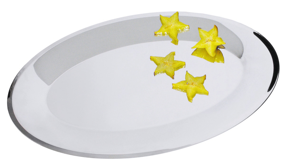 Buffetplatte oval 360 x 250 x 25 mm