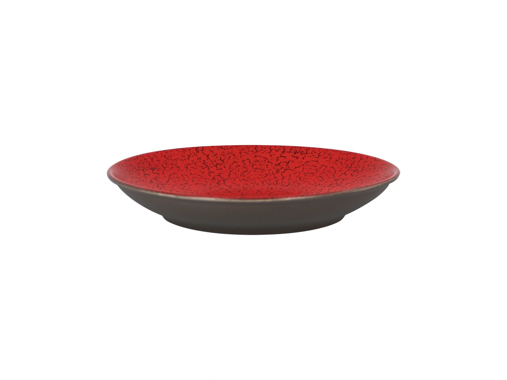 Coupteller tief 280 mm rot