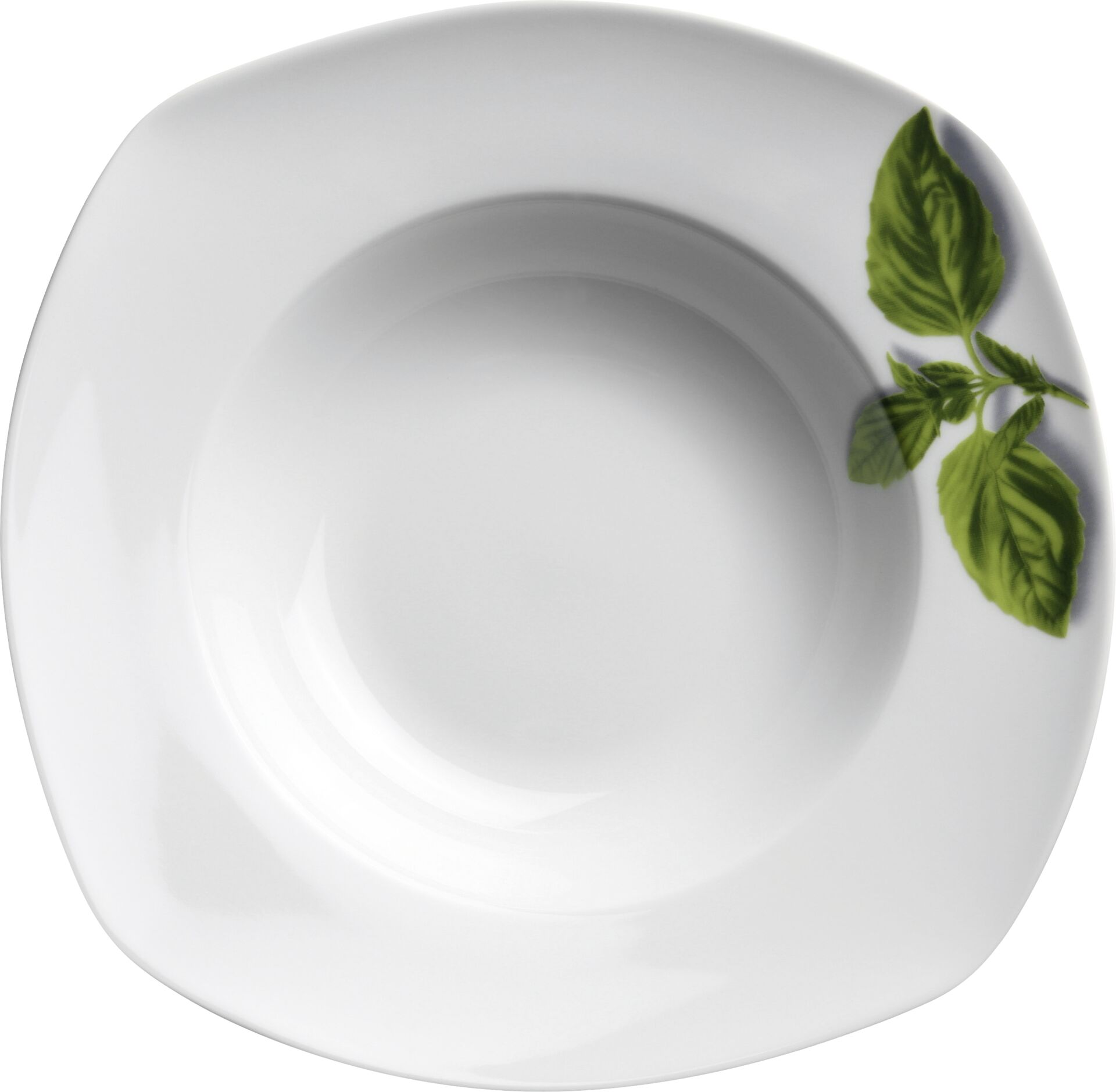 Pastateller "Basilikum" 30 cm quadratisch