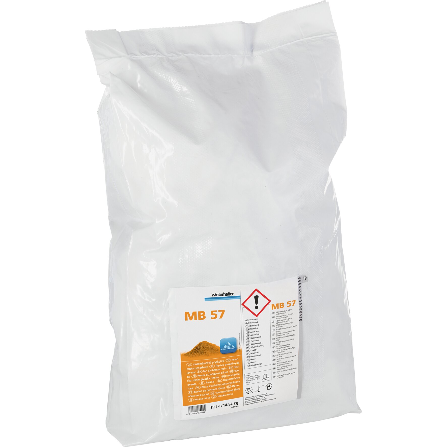 Ionenaustauscherharz MB 57 / Folienbeutel 19,00 l