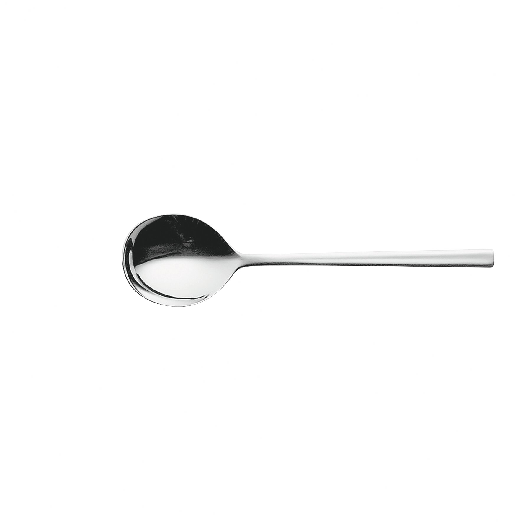 Suppenlöffel rund 182 mm versilbert Profile versilbert