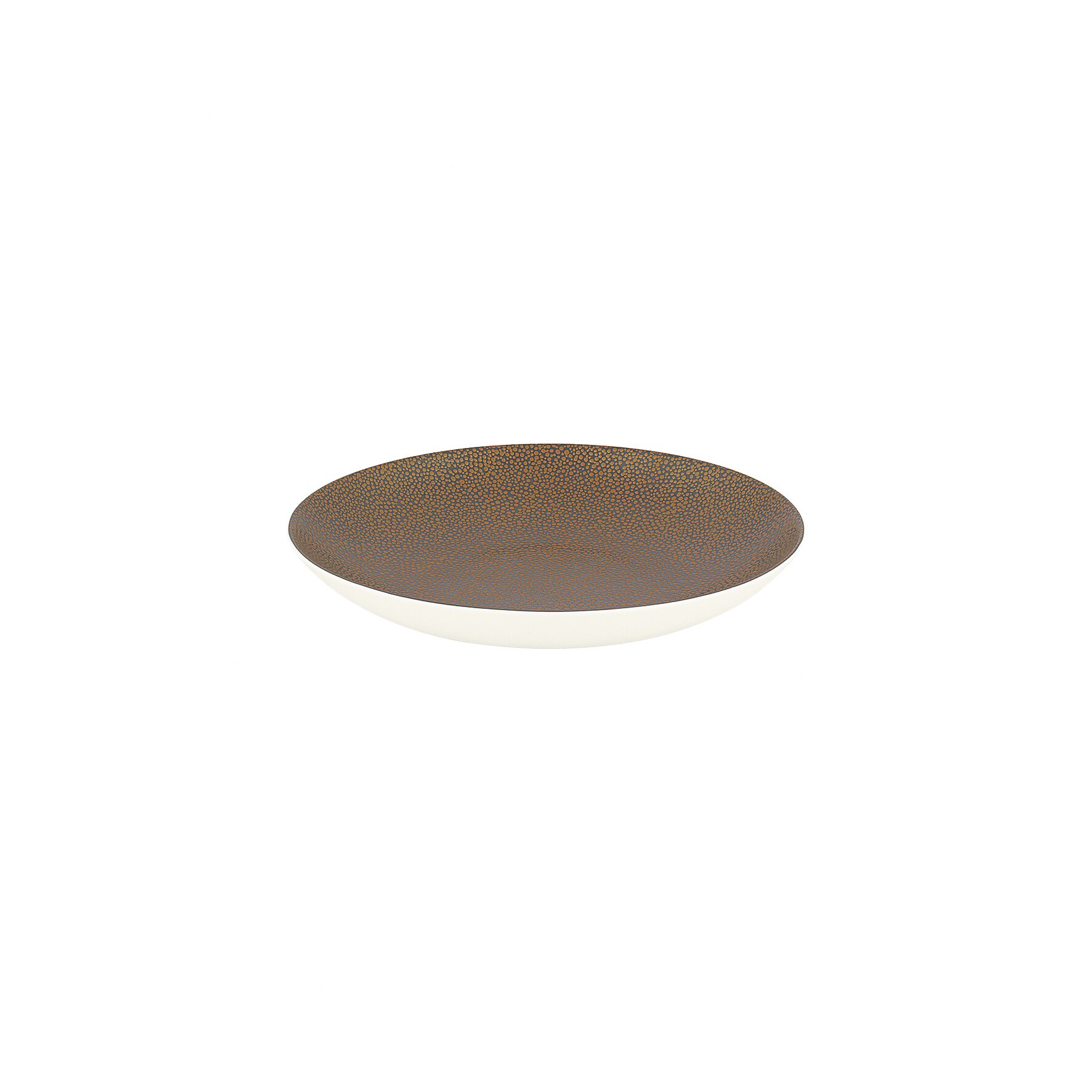 Coupteller tief rund 200 mm / 0,62 l metallic gold