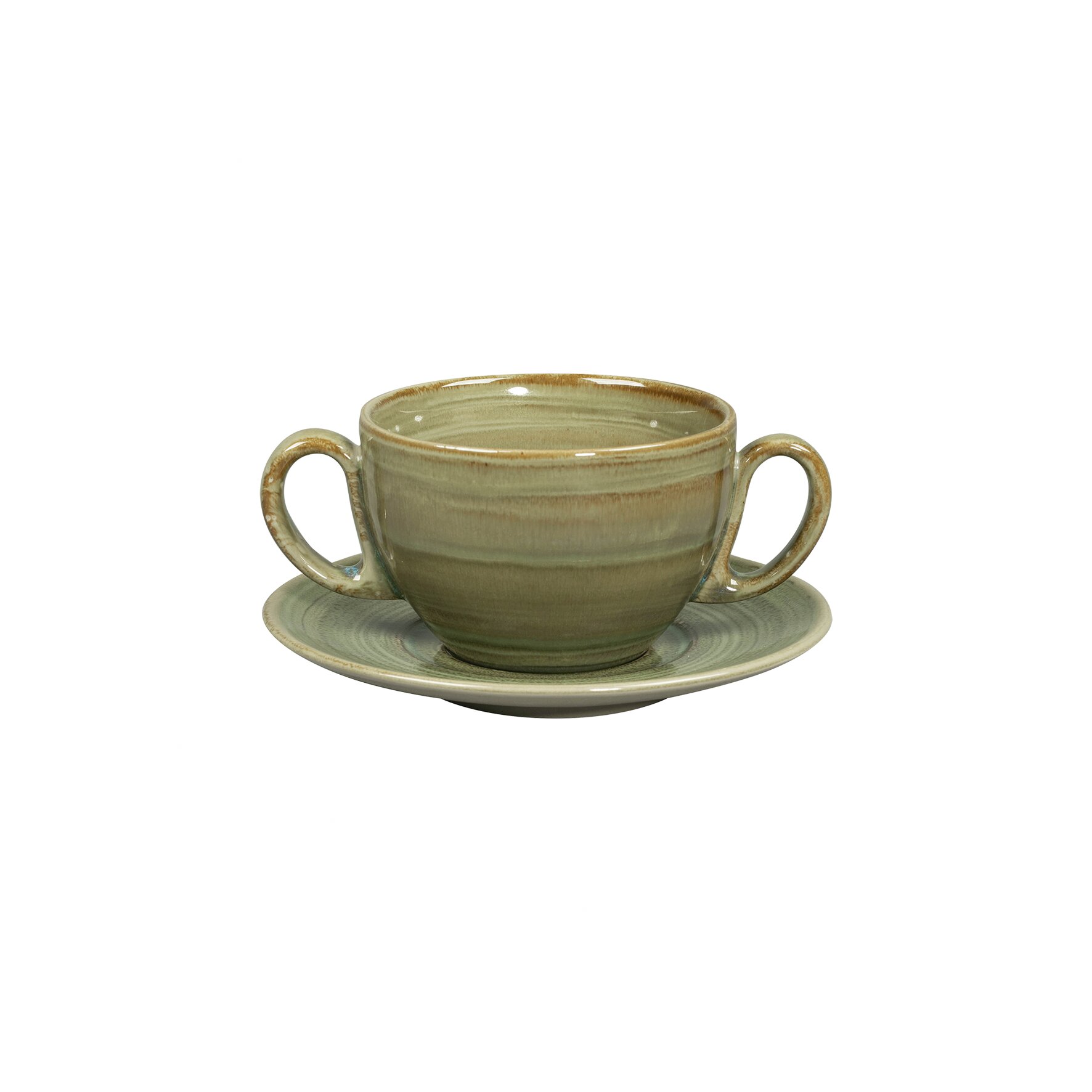 Kaffeeuntertasse 155 mm emerald green Spot Emerald Green