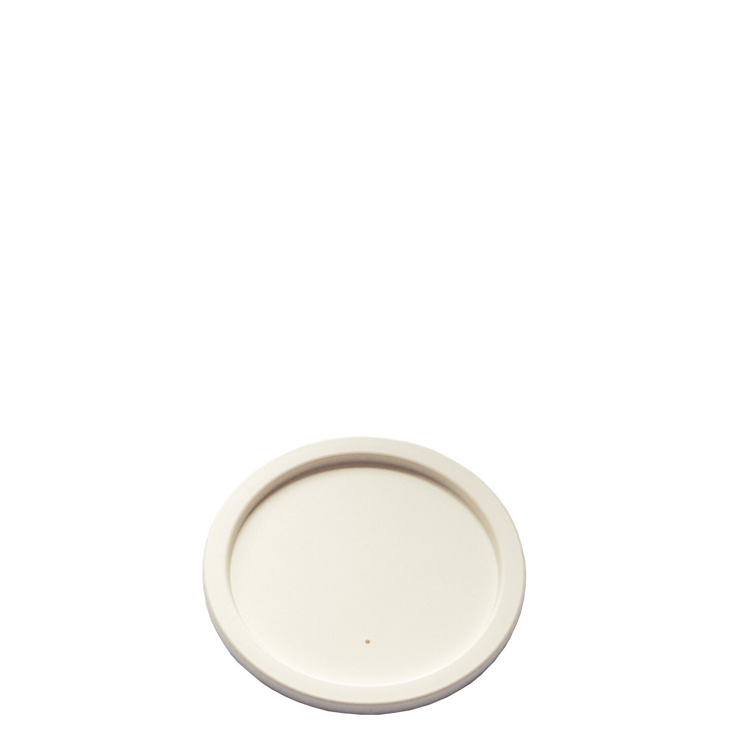 Deckel Euro PBT 127 mm cremeweiß bis 160°C für Stapelschale 120 mm