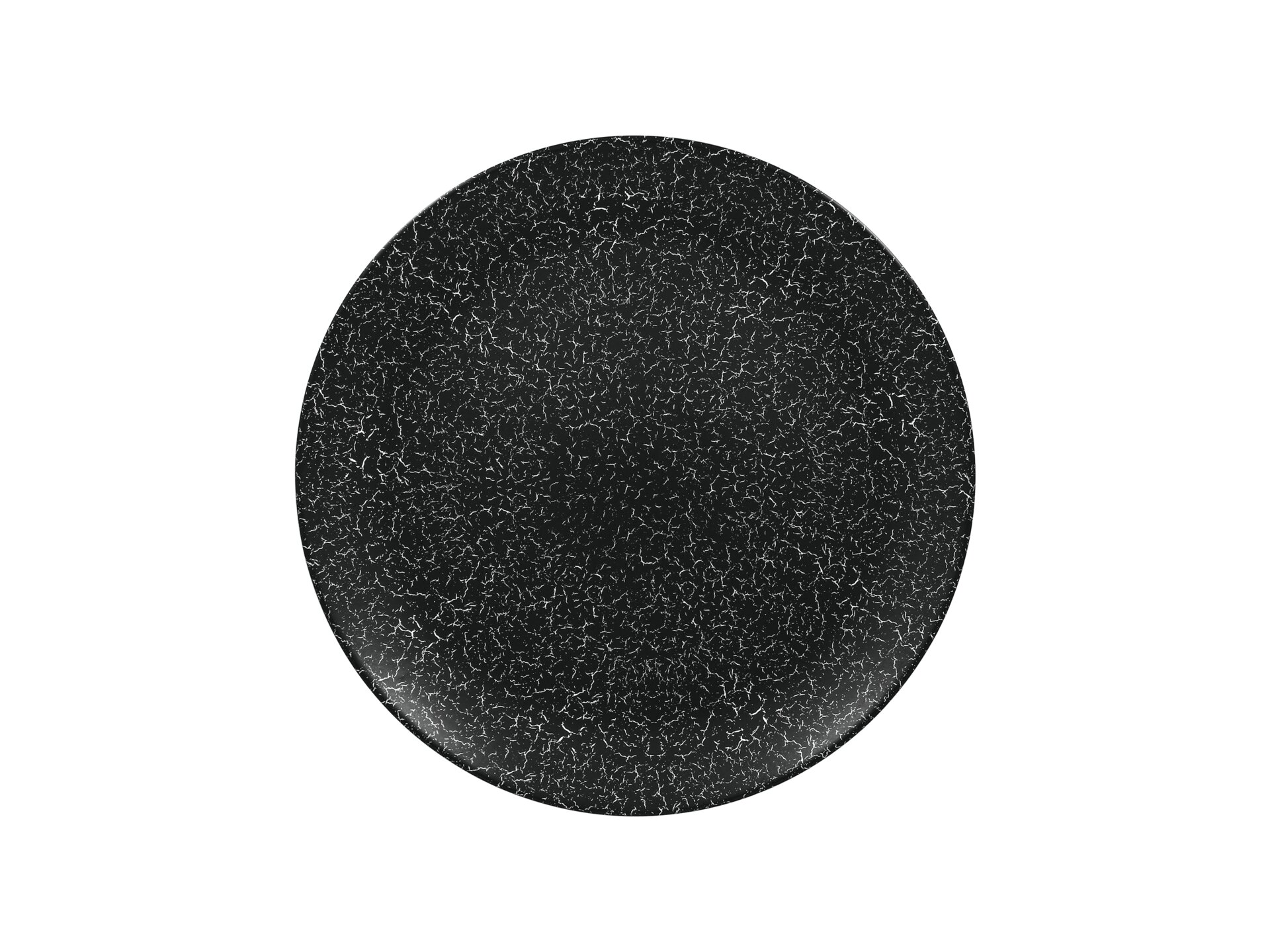 Coupteller flach 290 mm schwarz