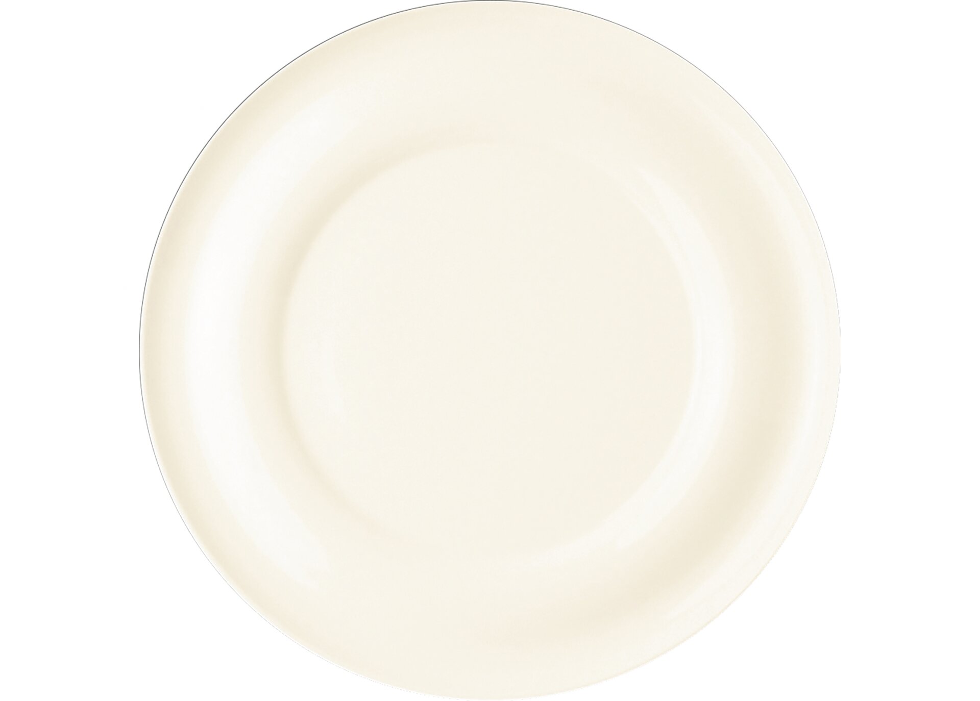 Teller flach 310 mm crème