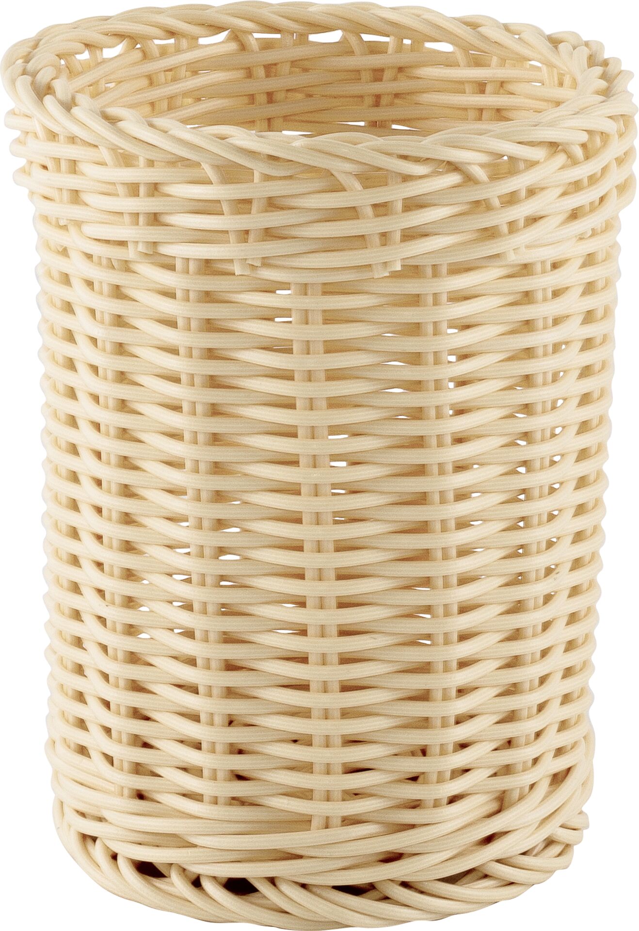 Korb Besteck rund 11,5x15cm beige