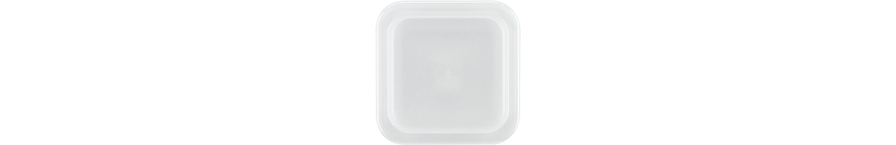 Kunststoffdeckel eckig 95 x 95 mm (160°C) Kunststoffdeckel