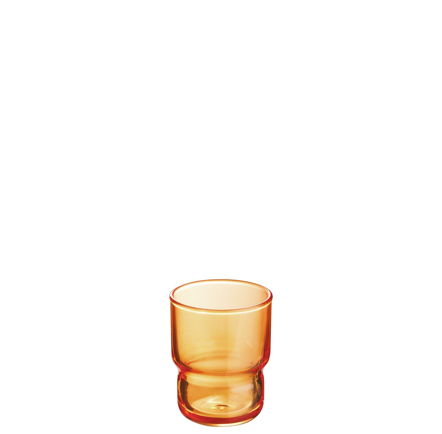 Stapelbecher "FH16" 63 mm / 0,16 l orange Log farbig