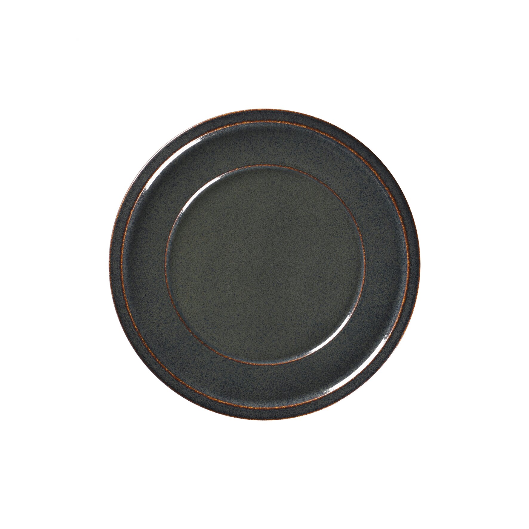 Teller flach mit Rand 237 mm caldera green Ease Caldera Green