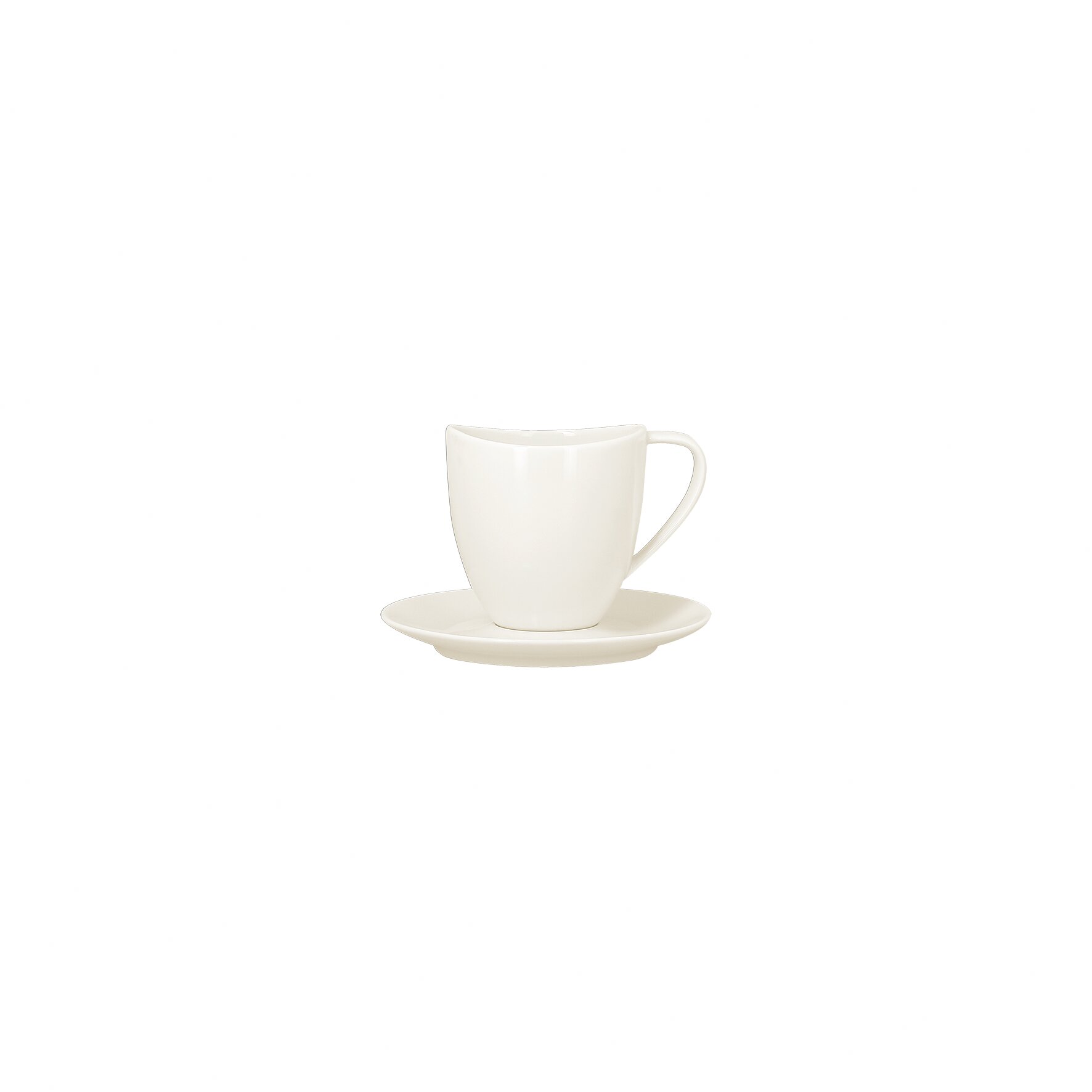 Frühstückstasse swirls 0,30 l plain-white